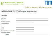 Sustainable Resource Management internship report digital short version screenshot