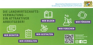 Werbepostkarte Staatsdienst